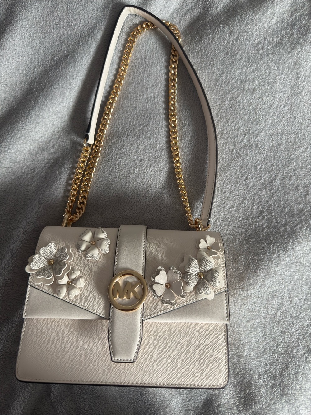 Micheal kors Greenwich embellished floral crossbody